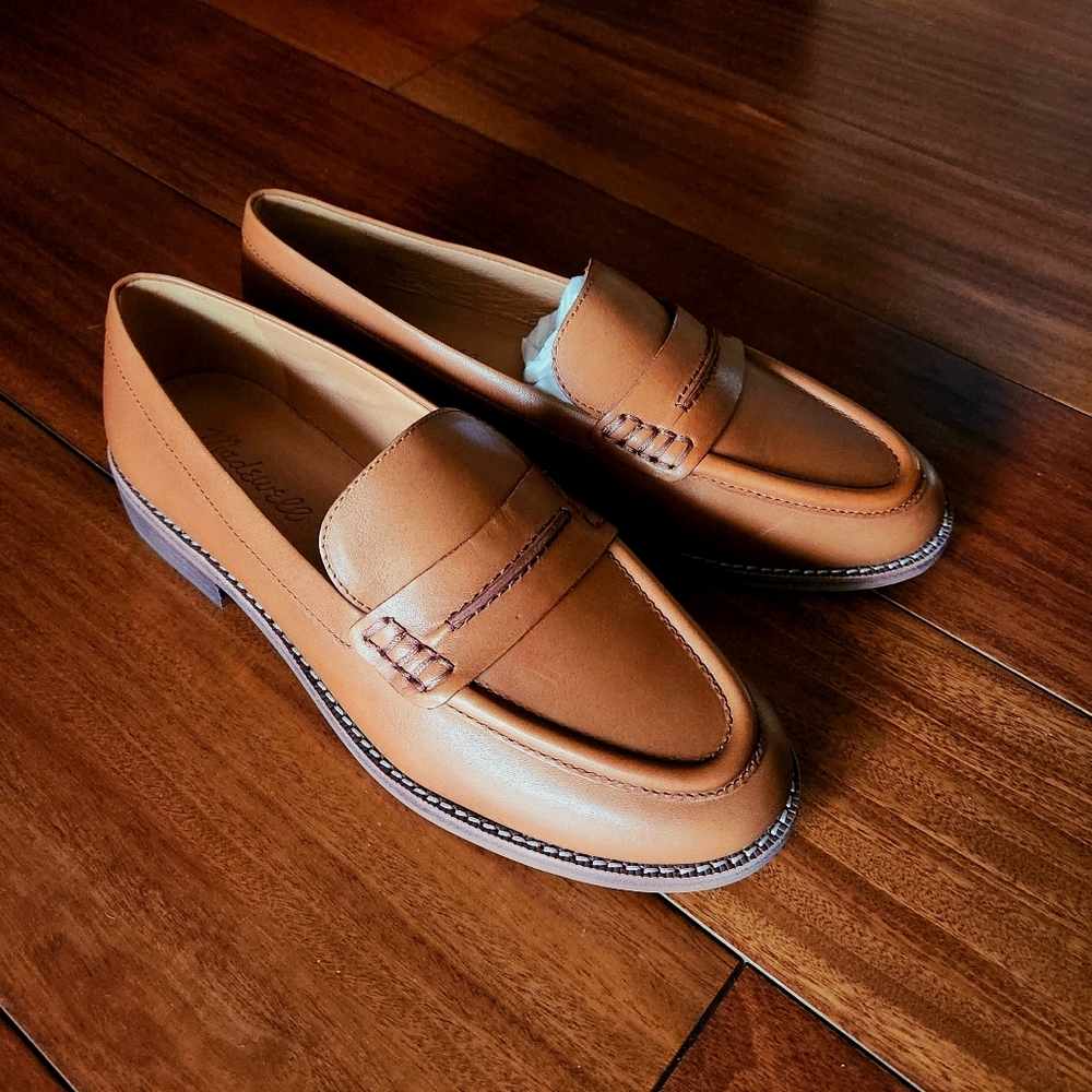 Madewell Women's Elinor Leather Loafers- Size 6.5